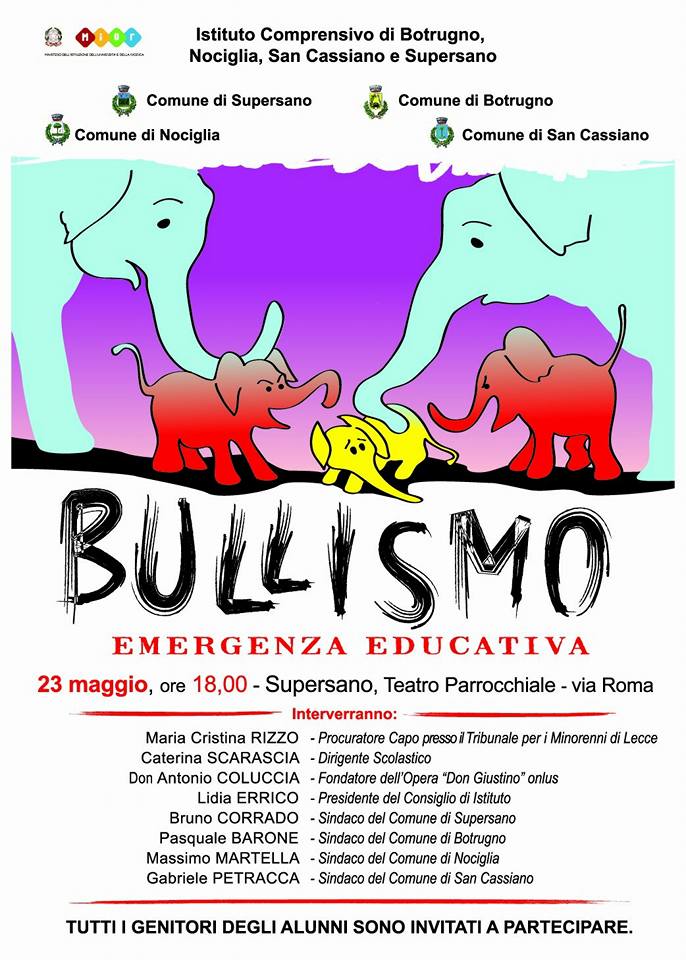 Manifesto sul Bullismo